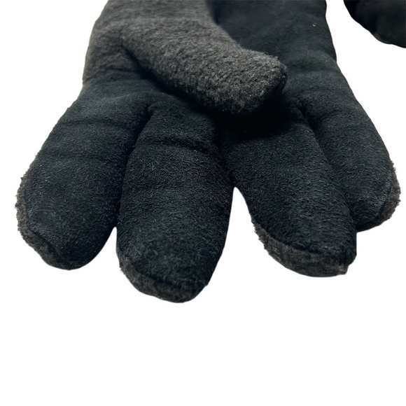 Duluth Men's Black Fleece Thermal Gloves Size M Winter Sports Hiking - Picture 4 of 9